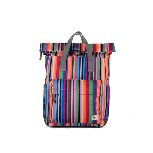 ORI Canfield B Sustainable Backpack - Multi Stripe (Canvas) - Medium