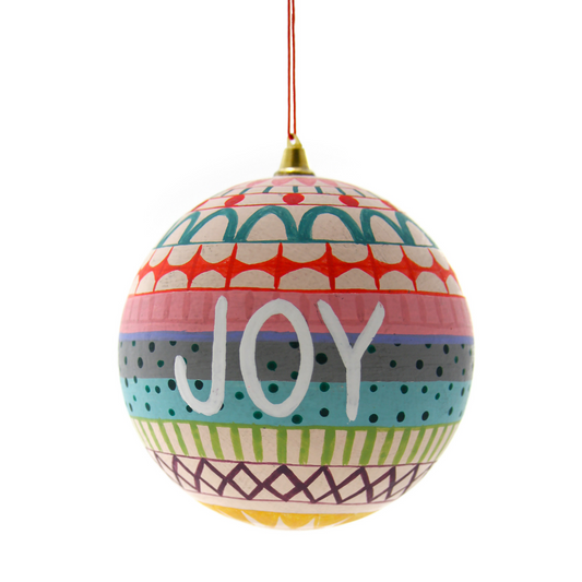 Joy Bauble Ornament