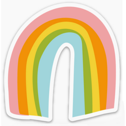 Pastel Rainbow Sticker