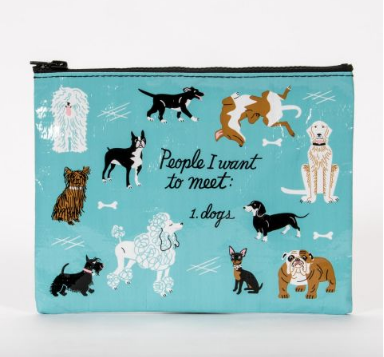 People to Meet: Dogs Zipper Pouch