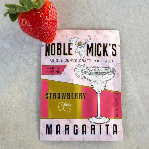 Single Serve Strawberry Margarita Cocktail Mix