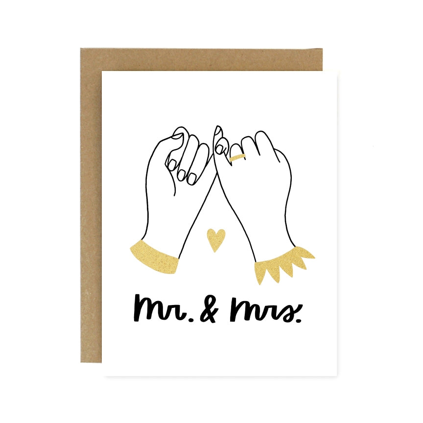Pinky Promise Wedding - Mr. & Mrs.