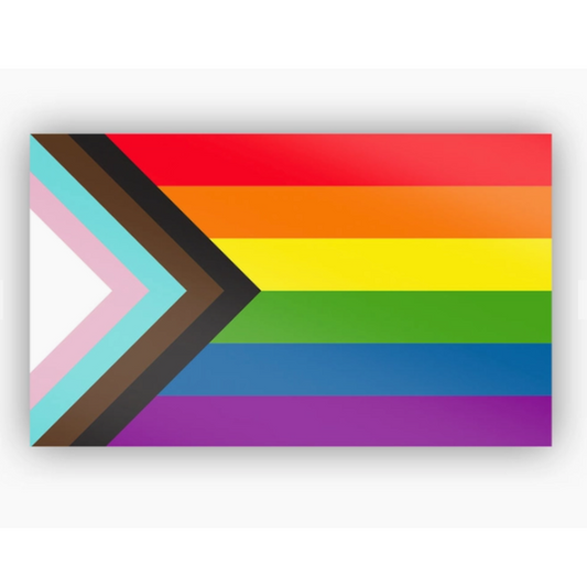 Progress Pride Flag Sticker