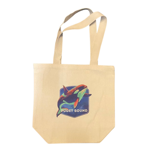 Puget Sound - Orca Tote Bag