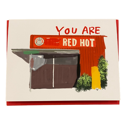 Tacoma Valentines Card - Red Hot