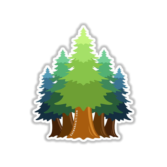 Redwood Sticker