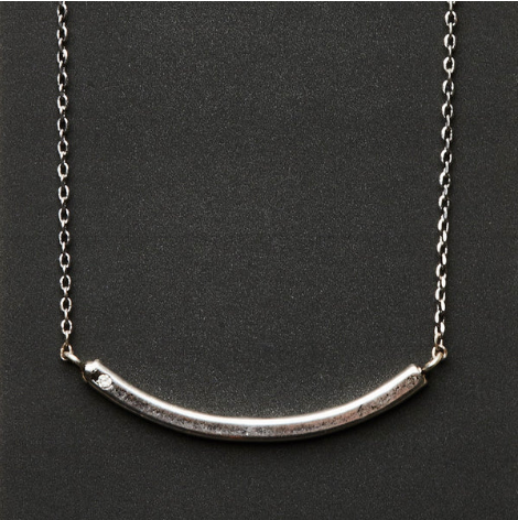 Refined Necklace - Comet / Silver
