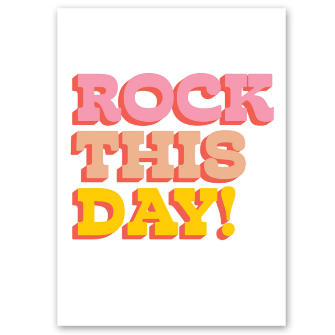 Rock This Day Card
