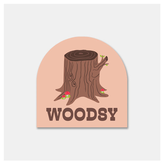 Woodsy Sticker