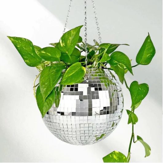 Disco Ball Plant Hanger