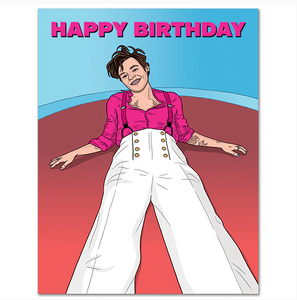 Harry Styles Birthday Card