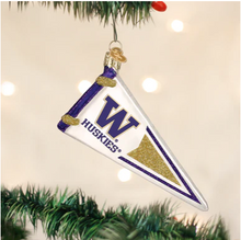 Load image into Gallery viewer, Washington Pennant Ornament
