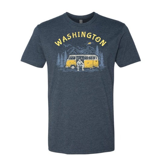 Sasquatch T-Shirt - Navy