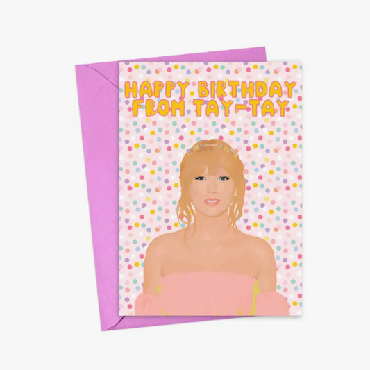 Taylor Swift Birthday Card