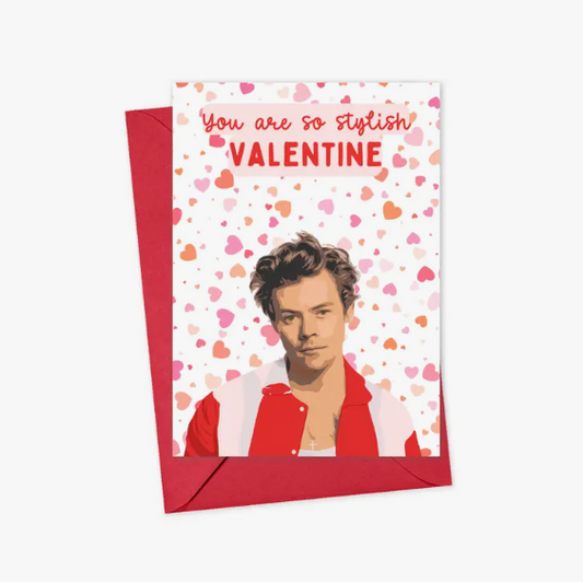 Harry Styles Valentine's Day Card
