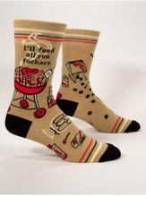 Load image into Gallery viewer, Feed you F*ckers Men&#39;s Socks
