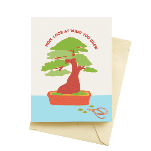 Bonsai Tree Mothers Day Card