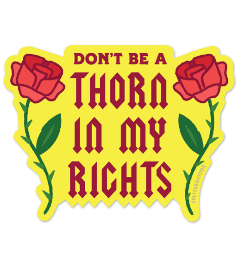 Thorn Rights Sticker