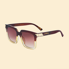 Load image into Gallery viewer, Luxe Fallon Sunglasses - Mahogany/Nude
