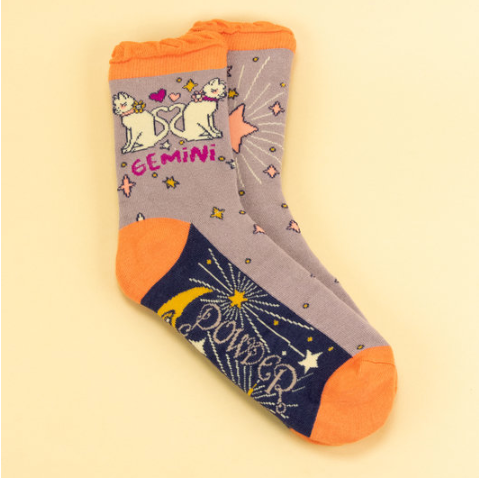 Gemini Zodiac Ankle Socks