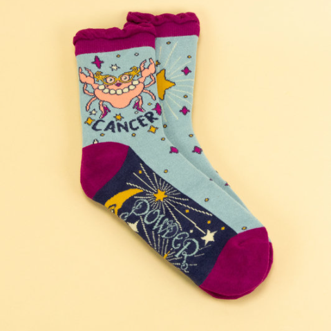 Cancer Zodiac Ankle Socks