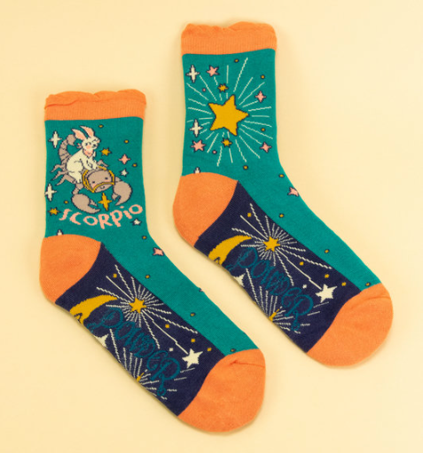 Scorpio Zodiac Ankle Socks