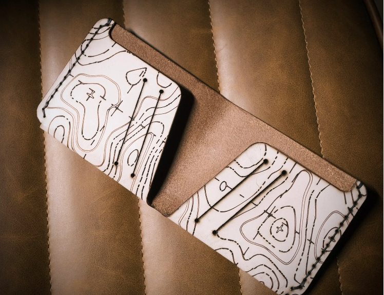 One Piece Ghost Leather Bifold