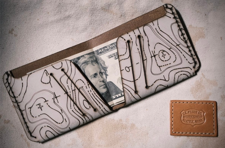 One Piece Ghost Leather Bifold