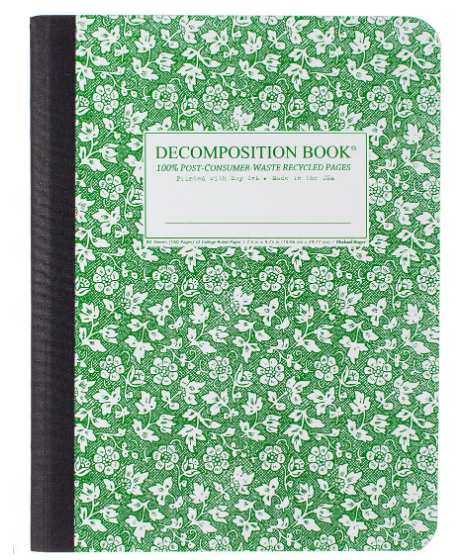 Decomposition Book - Parsley Lined Pages
