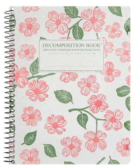 Coilbound Decomposition Book - Dogwood Lined Pages