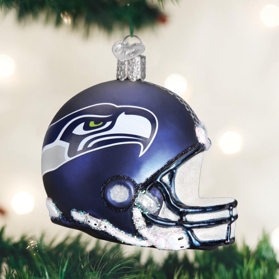 Seattle Seahawks Helmet Ornament