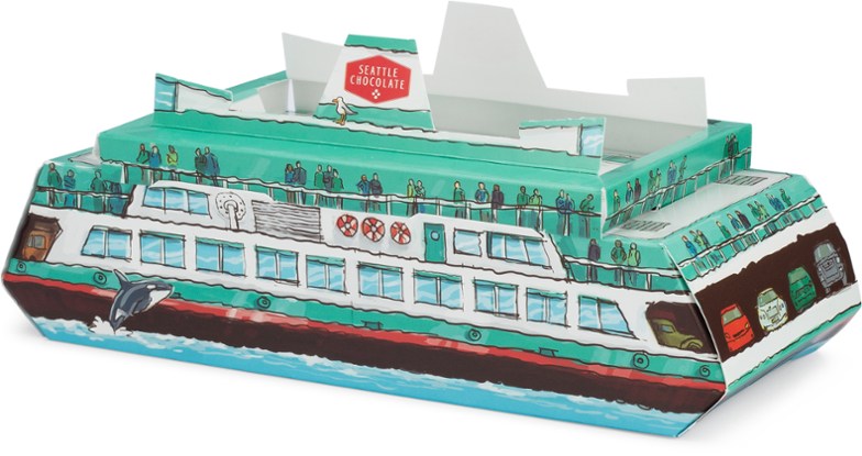 Seattle Chocolate Ferry Boat - 4oz