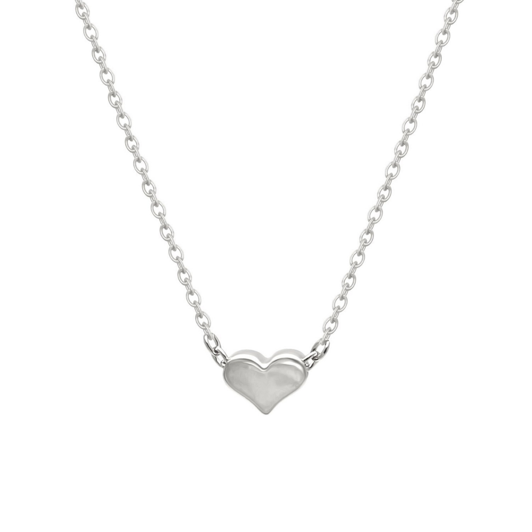 Silver Petite Heart Necklace