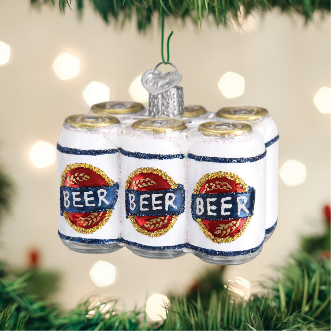 Six Pack of Beer Ornament