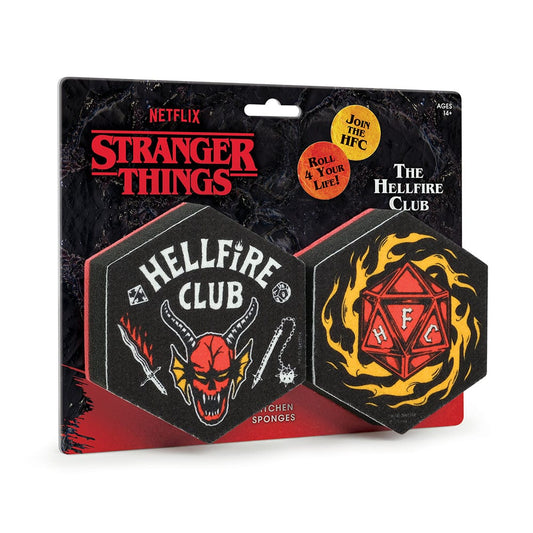 Stranger Things Sponges - Hellfire Club