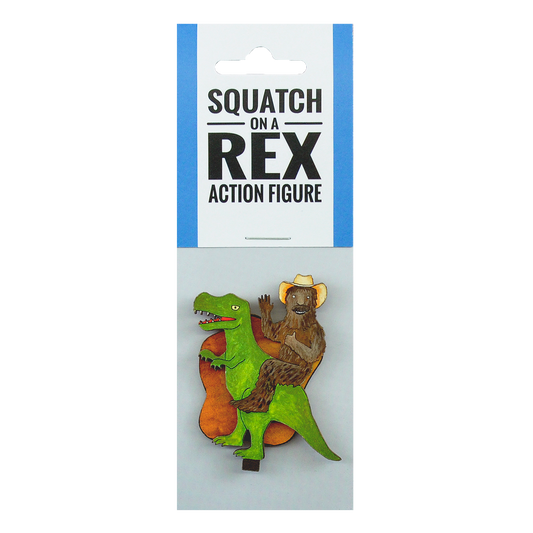 Action Figure - Squatch on a Rex