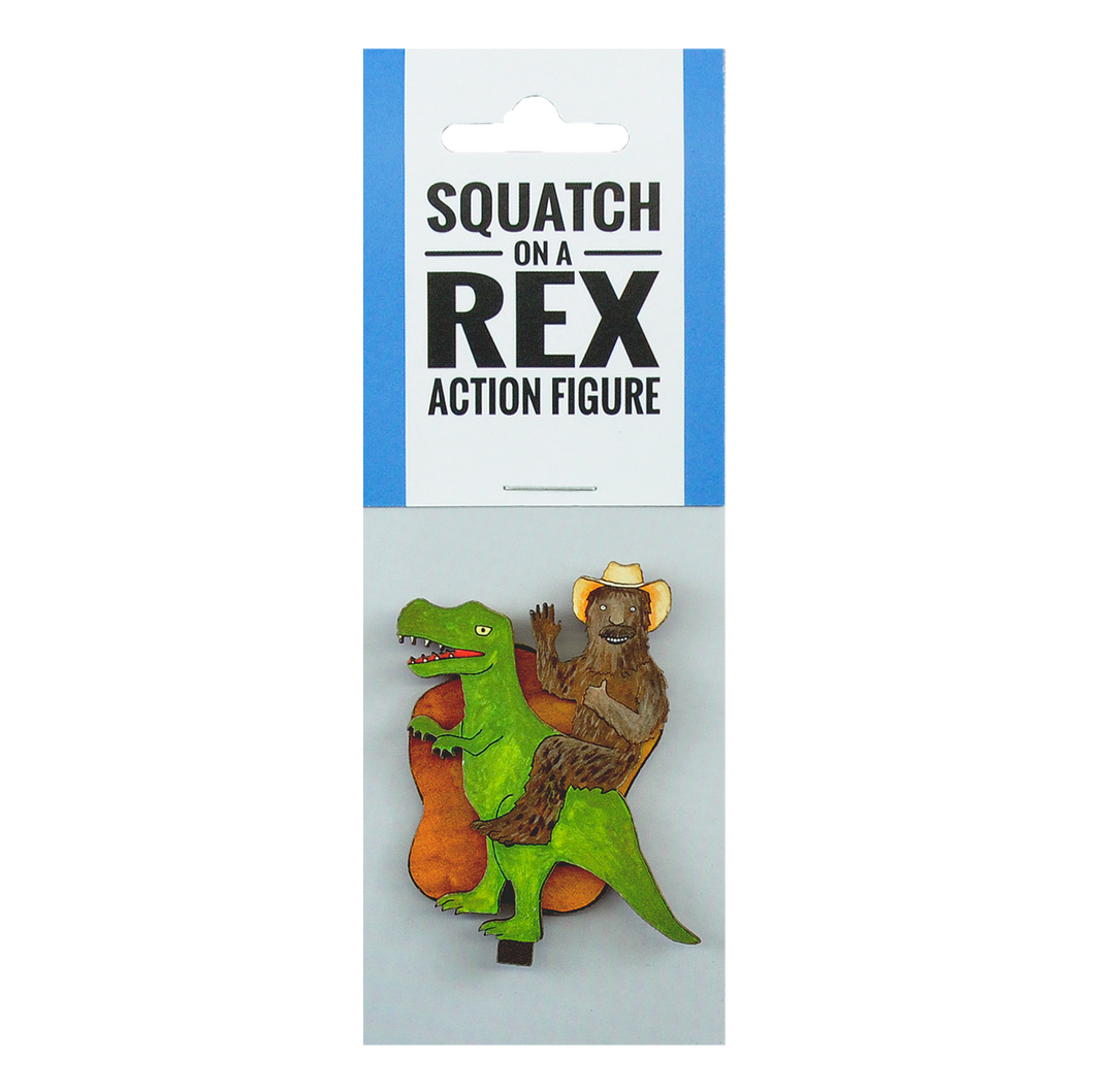 Action Figure - Squatch on a Rex