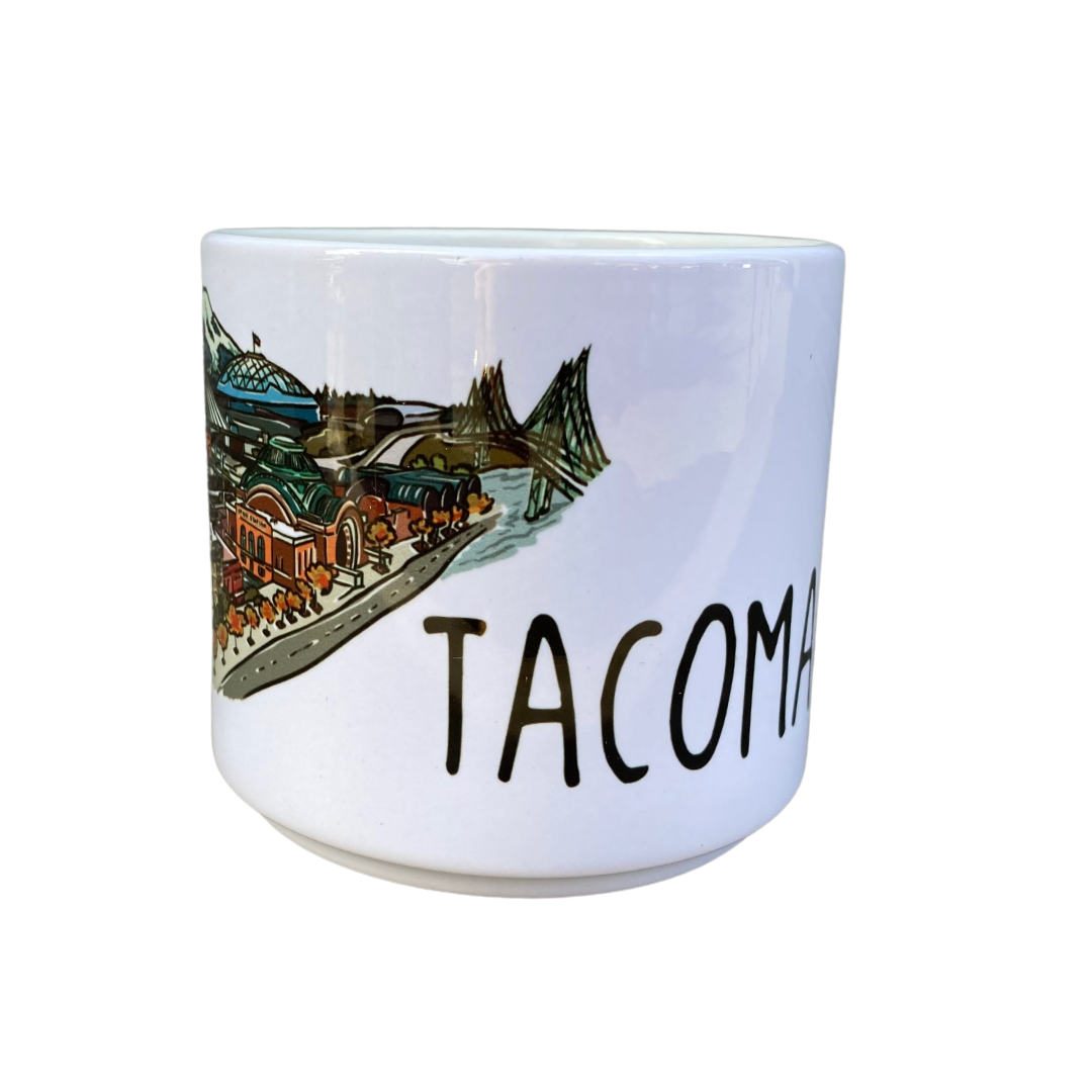 Tacoma, WA Cityscape Metro Mug
