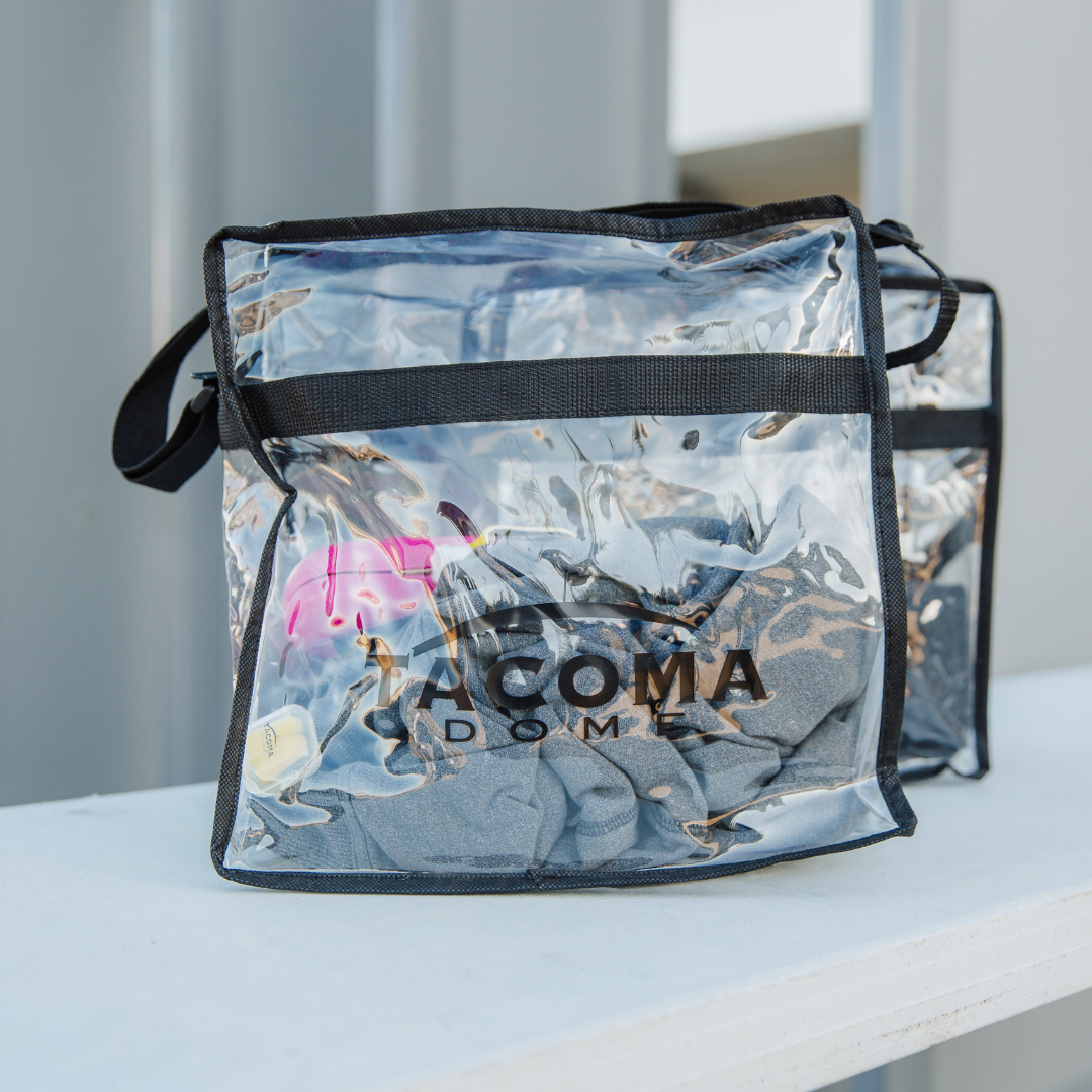 Tacoma Dome Clear Event Bag