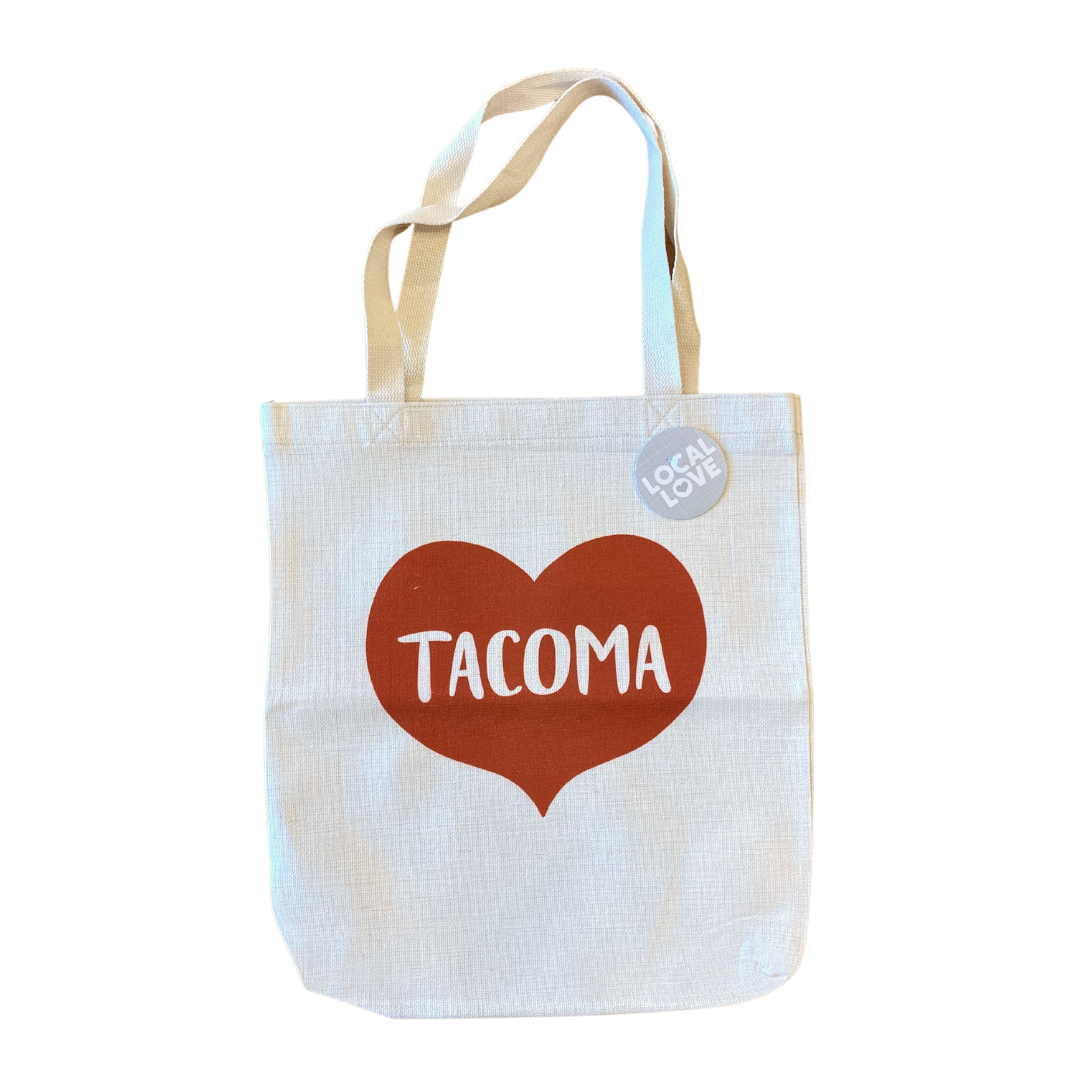 Tacoma Big Caramel  Heart - Tote Bag