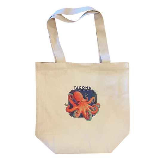 Tacoma WA - Octopus Tote Bag