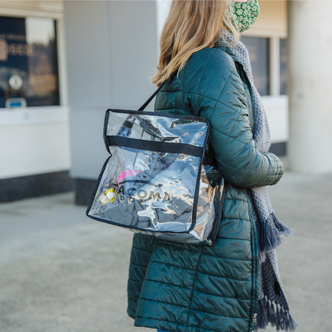 Tacoma Dome Clear Event Bag