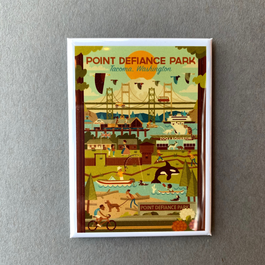 Tacoma, WA Point Defiance Park Magnet