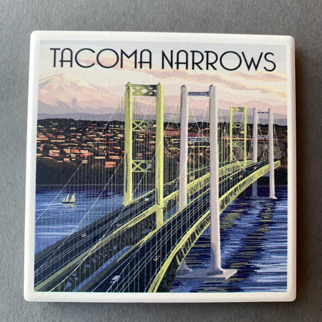 Tacoma, WA Narrows Bridge & Rainier Coaster