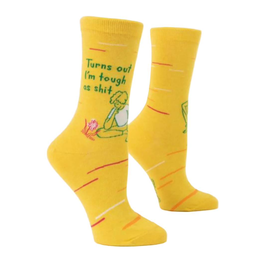 Tough As Shit Women's Crew Socks