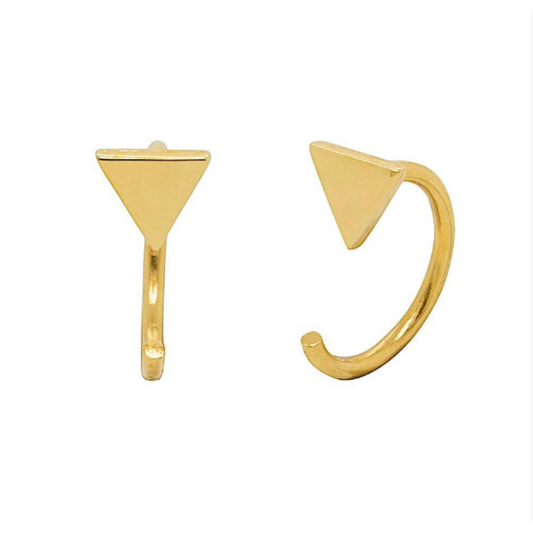 Gold Mia Triangle 3/4 Huggies