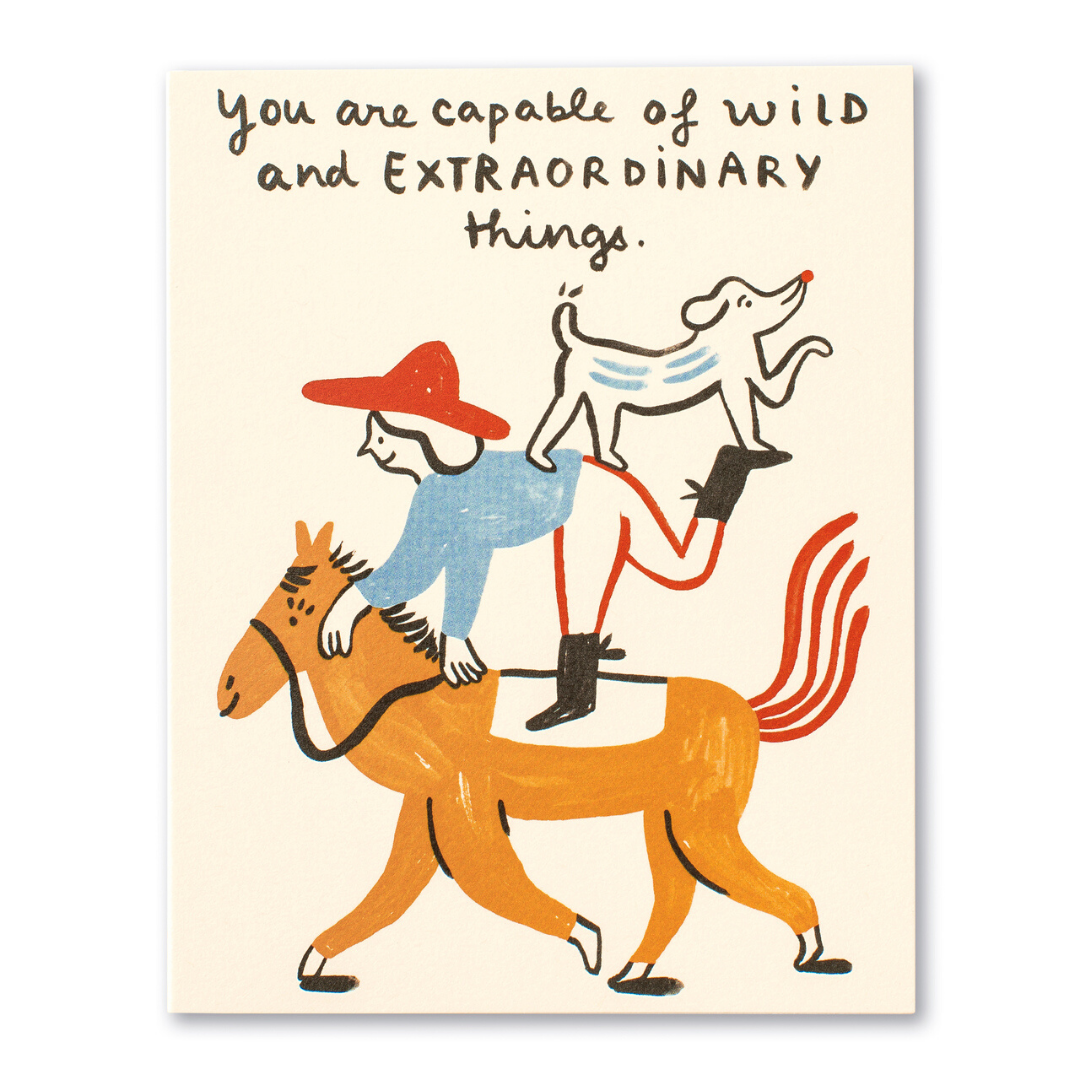 LM Card - You are capable of wild and (HB)
