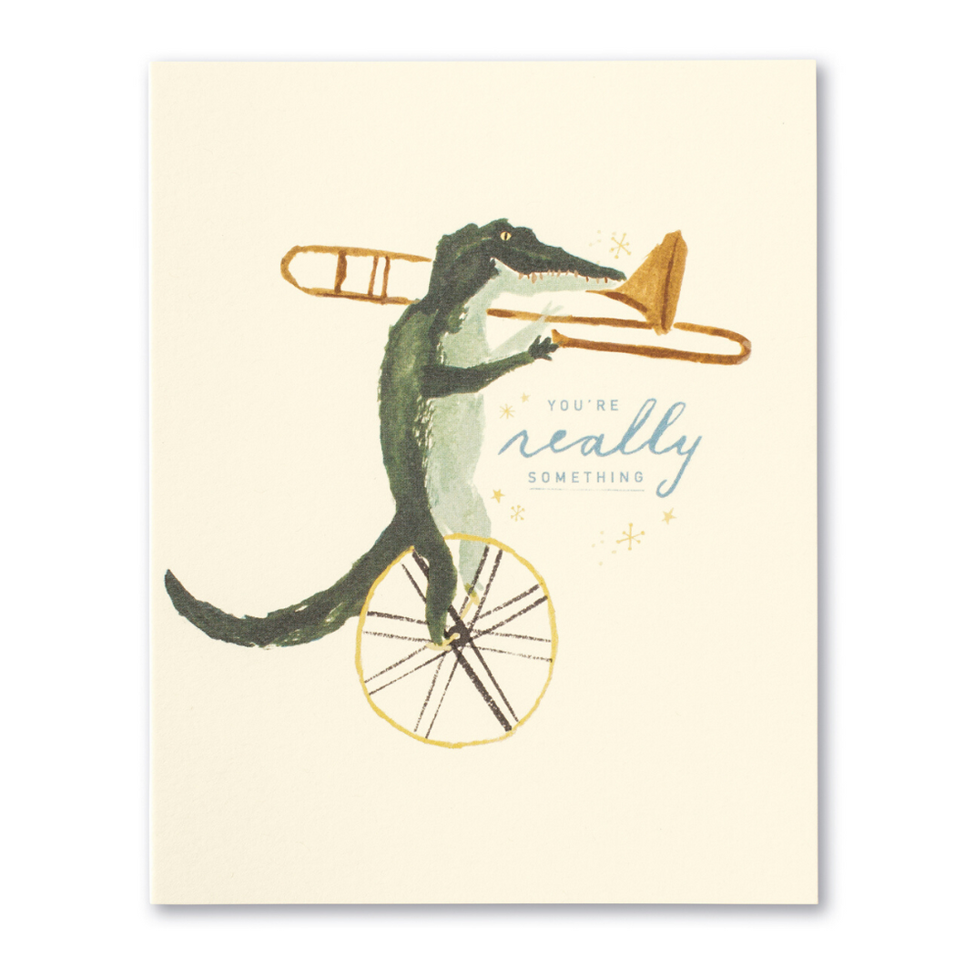 LM Card - You're really something (EN)