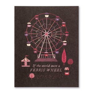 LM Card - If the world were a Ferris wheel (FR)