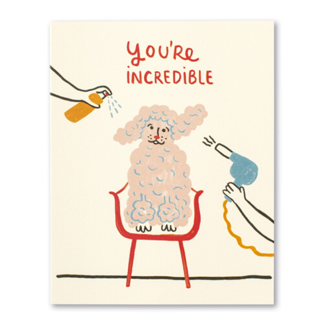 LM Card - You're incredible (IH)